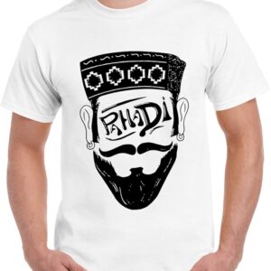 Caseria Men's Round Neck Cotton Half Sleeved T-Shirt with Printed Graphics - Pahadi Men