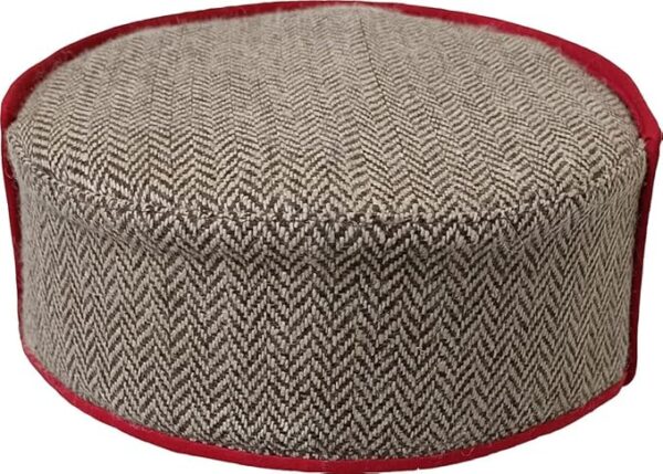VASTRAA FUSION Unisex Woolen Kullu Cap (Pack of 1) (TS0349D_Broad Octagon-Plus Pattern Small_Free Size) - Image 2