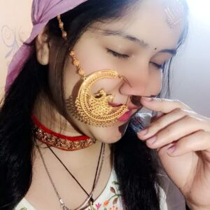 Pahadi Nath | Beautiful Uttarakhand Jewellery | Kumaon & Garhwal Jewellery,Uttarakhand,